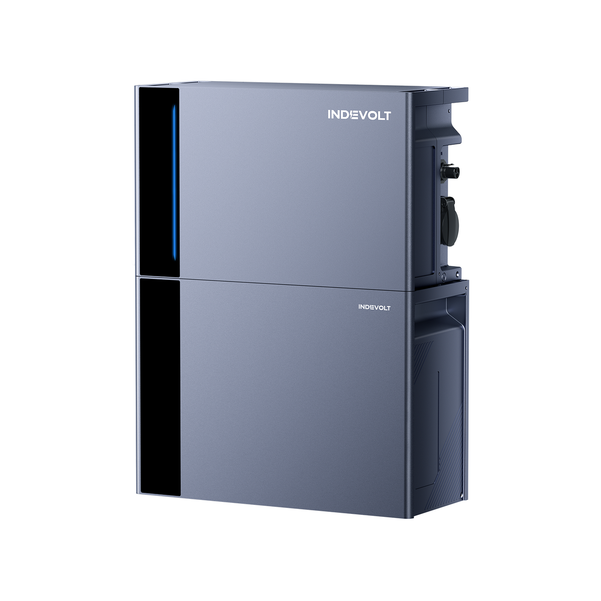 Indevolt SolidFlex 3000 Hybrid Pro Balkonkraftwerk mit Speicher Set - SolidFlex3000 Hybrid Pro + SFA3600