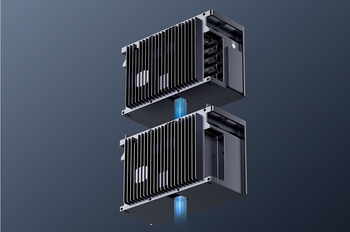 Modulares Stapel-Design für einfache Kapazitätserweiterung