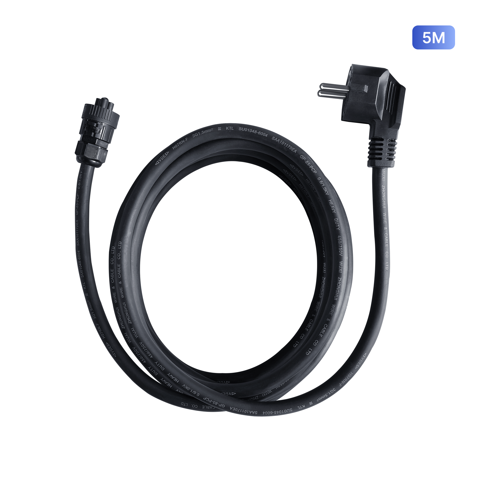 Indevolt AC Verlängerungskabel für BK1600 (5m)