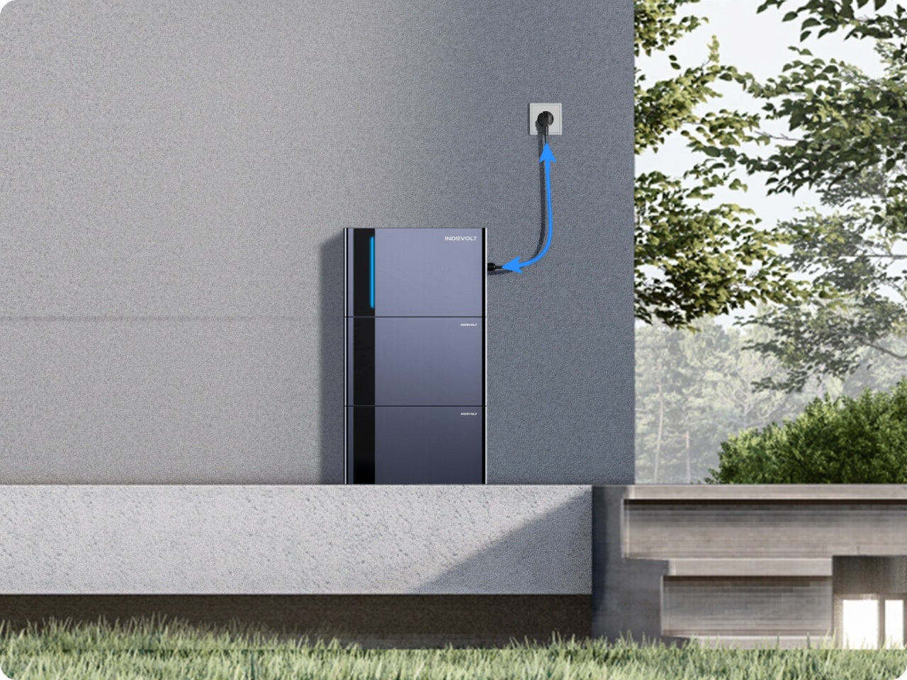 <strong>2400W bidirektionales Laden</strong>