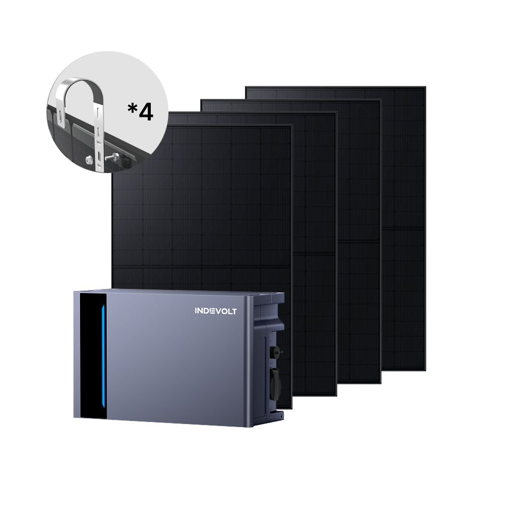 Indevolt SolidFlex 2000 Balkonkraftwerk mit halbfesten LiFePO₄-Akkus
