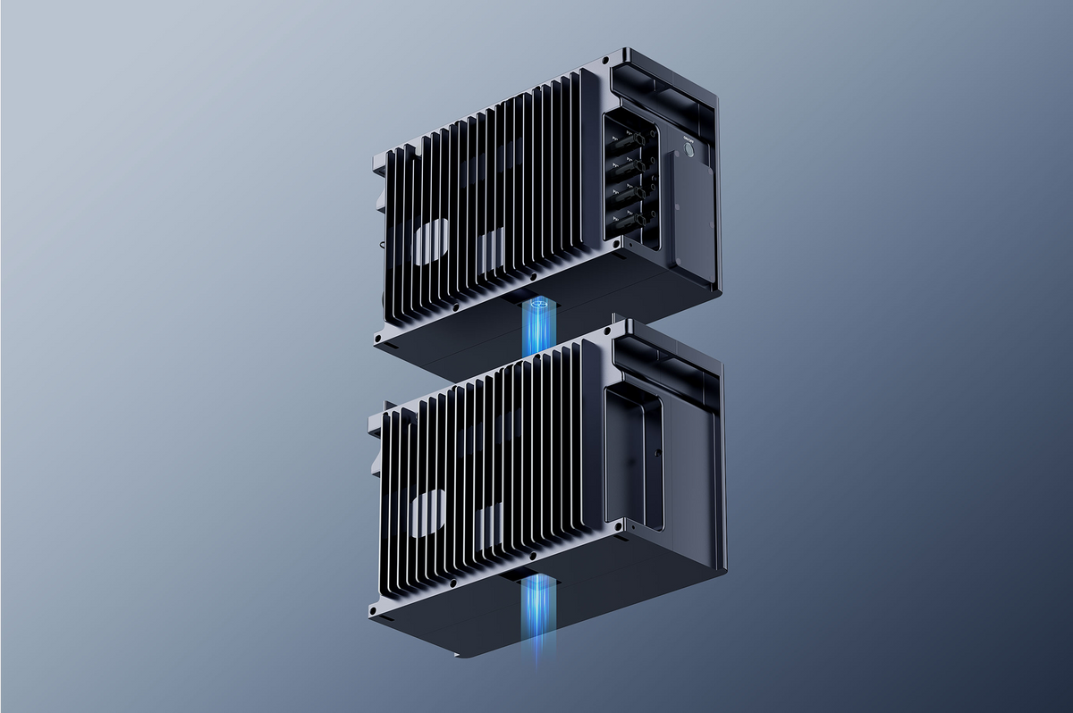 Modulares Stapel-Design für einfache Kapazitätserweiterung