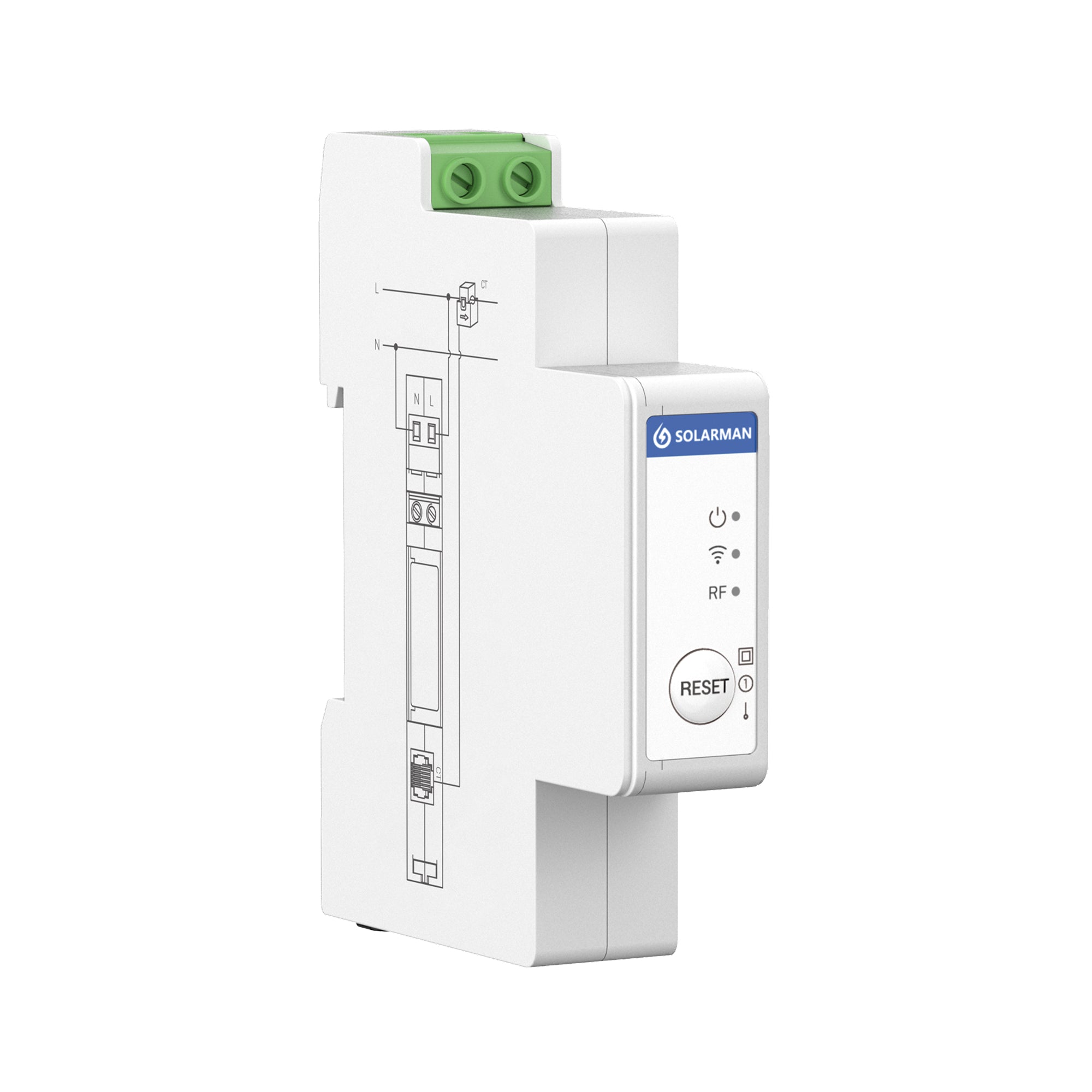 Solarman LoRa Smarter 1-Phasen-Stromzähler (Kompatibel mit Indevolt Produkts）