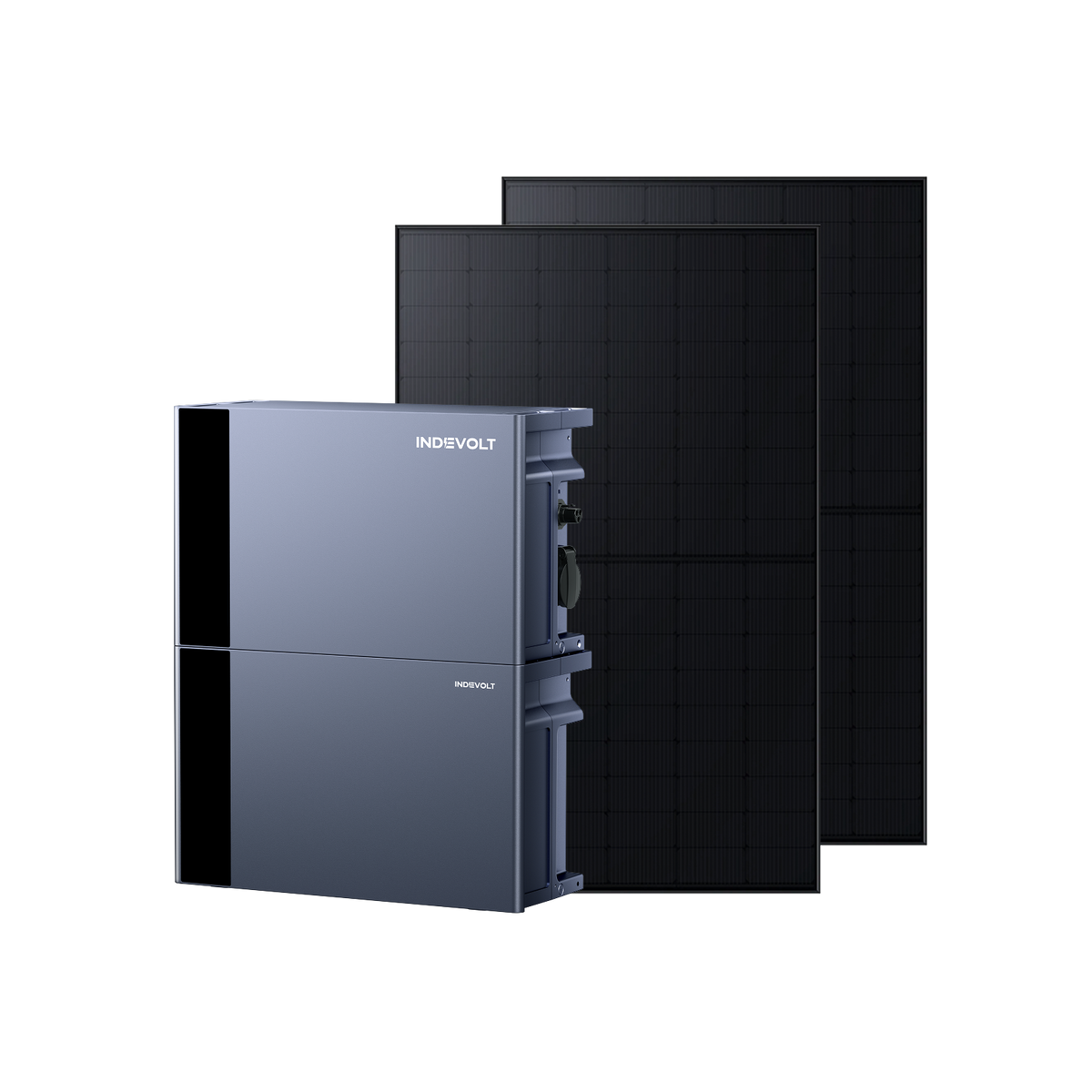Indevolt SolidFlex 1200 Hybrid Balkonkraftwerk mit Halbfesten LiFePO₄-Akkus