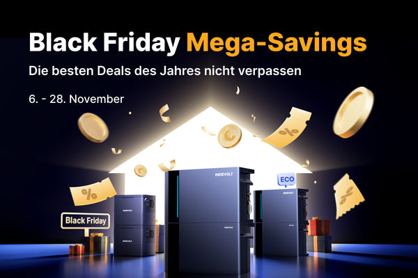 Indevolt 2025 Black Friday Einkaufsführer | Indevolt‑Angebote sind da: Frühbucherpreise, Mitgliedschaftsvorteile und tägliches Glücksrad